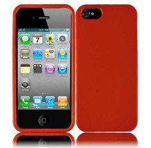 Apple IPHONE 5 Gommato Custodia Rigida - Arancione - £6.20 GBP