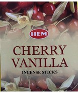 HEM Incense Sticks.  120ct box  CHERRY VANILLA - $12.95