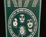 Rock Sign Kiss Debut Album Art 8x12 Steel Sign - $18.00