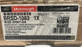 Disc Brake Pad Set-Pads - Superduty - Integrally Molded Motorcraft BRSD-1083 - £46.87 GBP