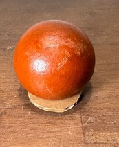 Vintage leather 2.2&quot; inch  PALLINO Target Bocce Ball Replacement - $18.00