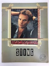  Vintage 1985 Sting The Police World Tour Book Concert Program  Rock Music  - £16.67 GBP