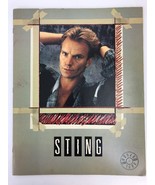  Vintage 1985 Sting The Police World Tour Book Concert Program  Rock Music  - £16.31 GBP