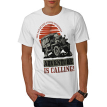 Wellcoda Offroad SUV Mens T-shirt, 4x4 Adventure Graphic Design Printed Tee - $18.61+