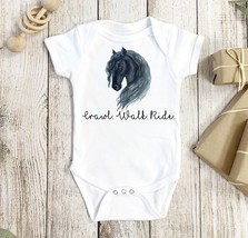 Horse Onesie®, Equestrian Onesie®, Horse Onesies®, Farm Baby Clothes,  Personali - £15.22 GBP