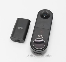 Arlo Essential AVD2001 Video Doorbell Wire Free - Black READ image 1