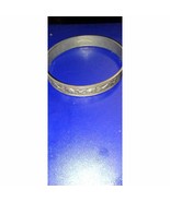 Gorgeous Whiting Davis silver decorated bangle bracelet - $60.93 CAD