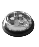 Slow Feeder Bowls Dog Dishes Stainless Steel Healthy Standard Embossed o... - $400.82 MXN+