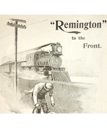 1895 Remington Arms Co Bicycle Victorian Transportation Advertisement 5 x 7 - $505.31 MXN