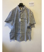 RIVER ISLAND Men&#39;s Grey Checked Shirt UK Extra Large XL (ph242) - $54.67