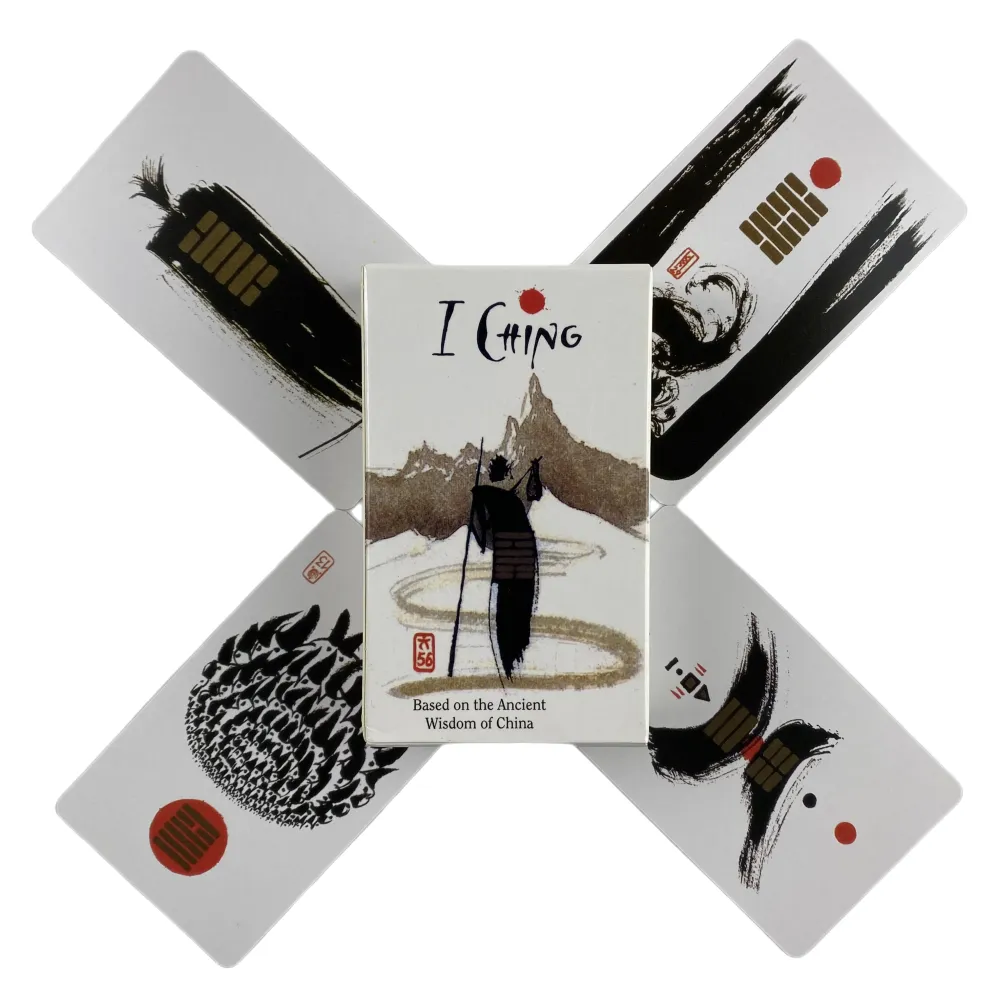 I Ching Tarot Cards Wisdom Of China A 64 Oracle English Visions Divination Editi - £85.14 GBP