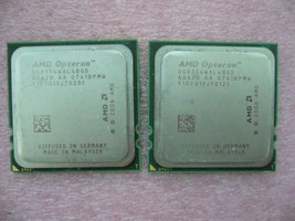 Matched Pair QTY 2x AMD OS8354WAL4BGD Quad CORE OPTERON 8354 Socket F 1207 - $36.00