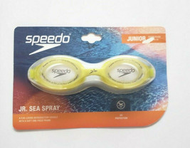 Speedo Jr Sea Spray Swimming Goggles Lime Junior 6-14 NEW UV Protection Pool - £5.79 GBP