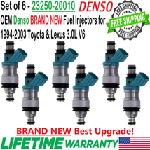 6Pcs New OEM Denso Best Upgrade Fuel Injectors For 1995-1999 Toyota Avalon 3.0L - £177.61 GBP