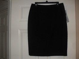 Le Suit New Womens Black Straight Skirt   8 - £7.07 GBP