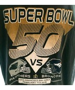 Men’s Junk Food Super Bowl 50 Broncos vs Panthers XL T-shirt Cotton SKU ... - £5.27 GBP