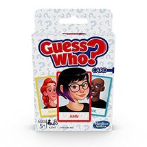 Hasbro Gaming Guess Who? Card Game for Kids Ages 5 and Up, 2 Player Gues... - $13.99