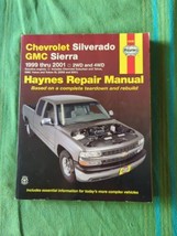 Haynes Repair Manual 24066 Chevrolet Silverado GMC Sierra 1999 thru 2001 2WD 4WD - £10.82 GBP