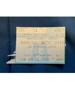 Vintage Used Concert Ticket YES @ 4/14/91 *Fading Ink/Fair Condition* d1 - $189.30 MXN