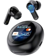TWS Smart LCD Touch Screen Bluetooth 5.4 Headset Wireless Headphones Ear... - €25,66 EUR