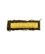 WWII 2nd Lt Bar Embroidered Cloth Rank Insignia - £5.47 GBP