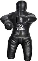 Bestzo MMA Jiu Jitsu Judo Throwing and Grappling Dummy Black Synthetic L... - £75.22 GBP