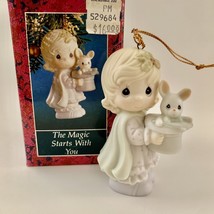 Precious Moments Ornament &quot;The Magic Starts With You&quot; 529648 Vintage Figurine - £15.48 GBP