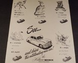 The Hillman Minx Sales Brochure 1950 - $62.99