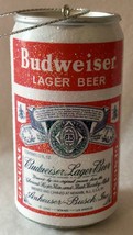 Budweiser Beer Can Vintage Label Kurt Adler Ornament Stocking Stuffer Bu... - $9.94