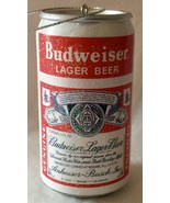 Budweiser Beer Can Vintage Label Kurt Adler Ornament Stocking Stuffer Bu... - £7.78 GBP