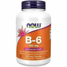 NOW Supplements, Vitamin B-6 (Pyridoxine HCl) 100 mg, Cardiovascular Health*,... - £14.53 GBP