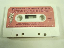 Audio Cassette DISNEY Favorite Fairy Tales LITTLE RED RIDINGHOOD Goldilo... - $11.52