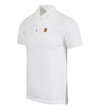 Nike Court Dry-Fit Heritage Slim-Fit Tennis Polo Men&#39;s Sports T-shirt DA4380-101 - £71.87 GBP