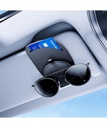 Sunglass Holder for Car Premium Leather Sunglasses Clip for Car Visor Un... - $28.61