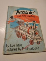 Vtg Anatole and the Toy Shop Eve Titus 1970 Hardcover 1st Ed Adorable Mo... - $15.82