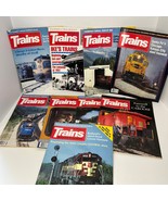 Trains Magazine Lot of 9 Jan-Sep 1990 Railroading - $438.67 MXN