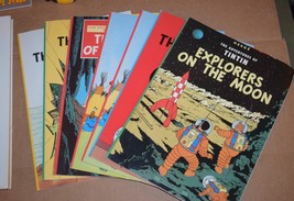The Adventures of Tintin by Herge Childrens Books, Pick your adventure - $5.93+