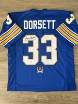 Tony Dorsett Signed Custom Pitt Panthers Jersey Beckett COA - $279.22