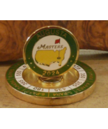 The Masters Tournament 2024 Magnetic Ball Marker Augustal NationalYardag... - $18.76