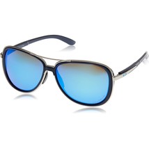 Oakley Women&#39;s OO4129 Split Time Metal Aviator Sunglasses, Navy/Prizm Sa... - £310.07 GBP