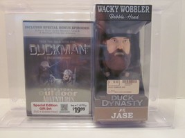 Duck Dynasty &quot;Jase&quot; Wacky Wobbler Bobble-Head Figure Gift Set With Duckman Dvd - £13.32 GBP