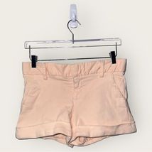 Alice + Olivia NWOT Cady Cuff Shorts in Pale Pink Size 10 - $36.10