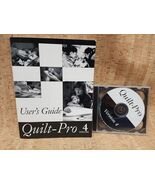 Quilt Pro Systems Version 4 Users Guide Workbook and CD 2001 - $1,557.22 MXN