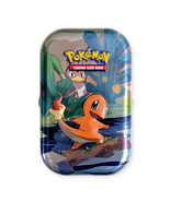 Kanto Friends Pokemon Storage Tin: Charmander and Farfetch&#39;d (empty) - $12.90