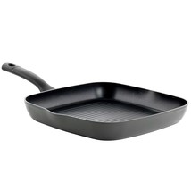 Oster Kingsway 11 Inch Aluminum Nonstick Square Grill Pan in Black - $64.49