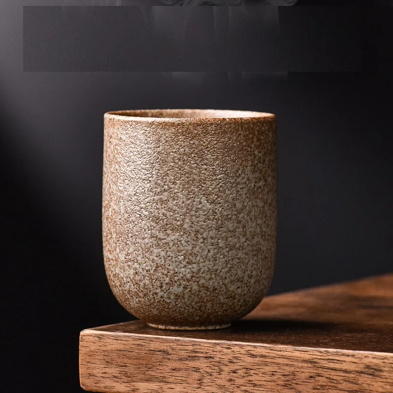 Retro Coarse Clay Mug 3.5oz 100ml Mini Ceramic Coffee Cup Capacity: 81-1... - €3,02 EUR