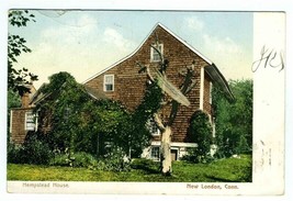 Hempstead House Undivided Back Postcard New London Connecticut 1908 - £7.64 GBP