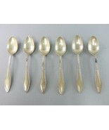 6 Vintage Towle Sterling Silver Mary Chilton Spoons - £233.55 GBP