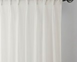 Esteem Pinch Pleat Sheer Linen Window Panel 32 in W x 108 in L 09876 - $19.79