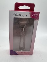 Plum Beauty Pink Rose Quartz Facial Roller Massager Travel Size Stress W... - $6.52